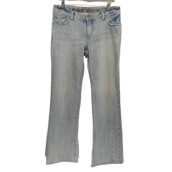 Mossimo Supply Co BootCut Light Blue Jeans Jr Sz 11 - Picture 1 of 6